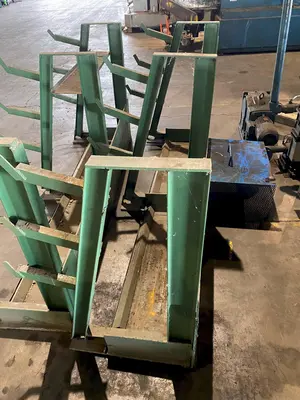PRESS BRAKE DIE STORAGE RACK. STOCK # 0736521