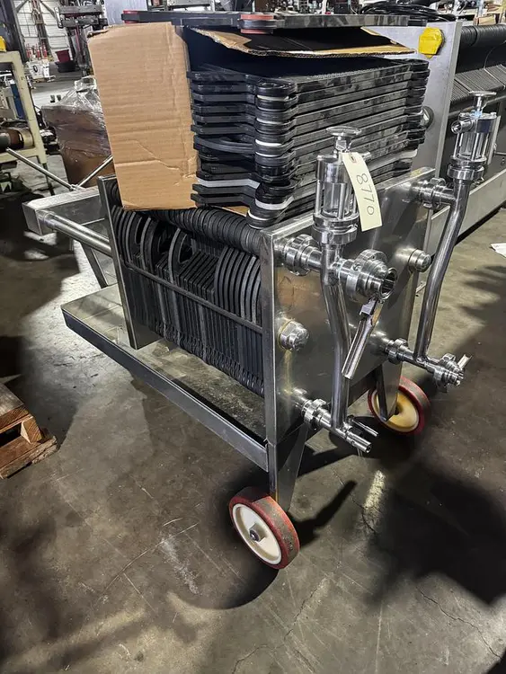 Used LETINA 40 X 40 PLATE FILTER Filter Presses Oregon US | Ager Tank & Equipment Co. #1060585