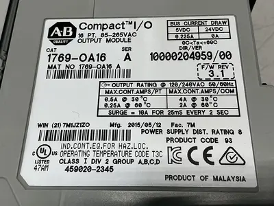 USED ALLEN BRADLEY 1769-OA16