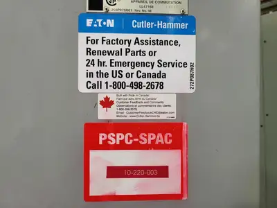 USED CUTLER-HAMMER PRL3000