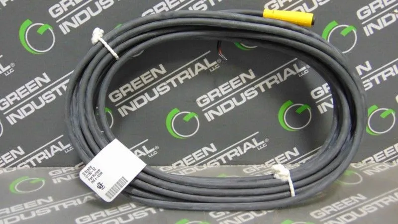 Turck PKG 4-5/S90 M8 Female Straight 4 wire 5 meter Cordset 26 AWG New