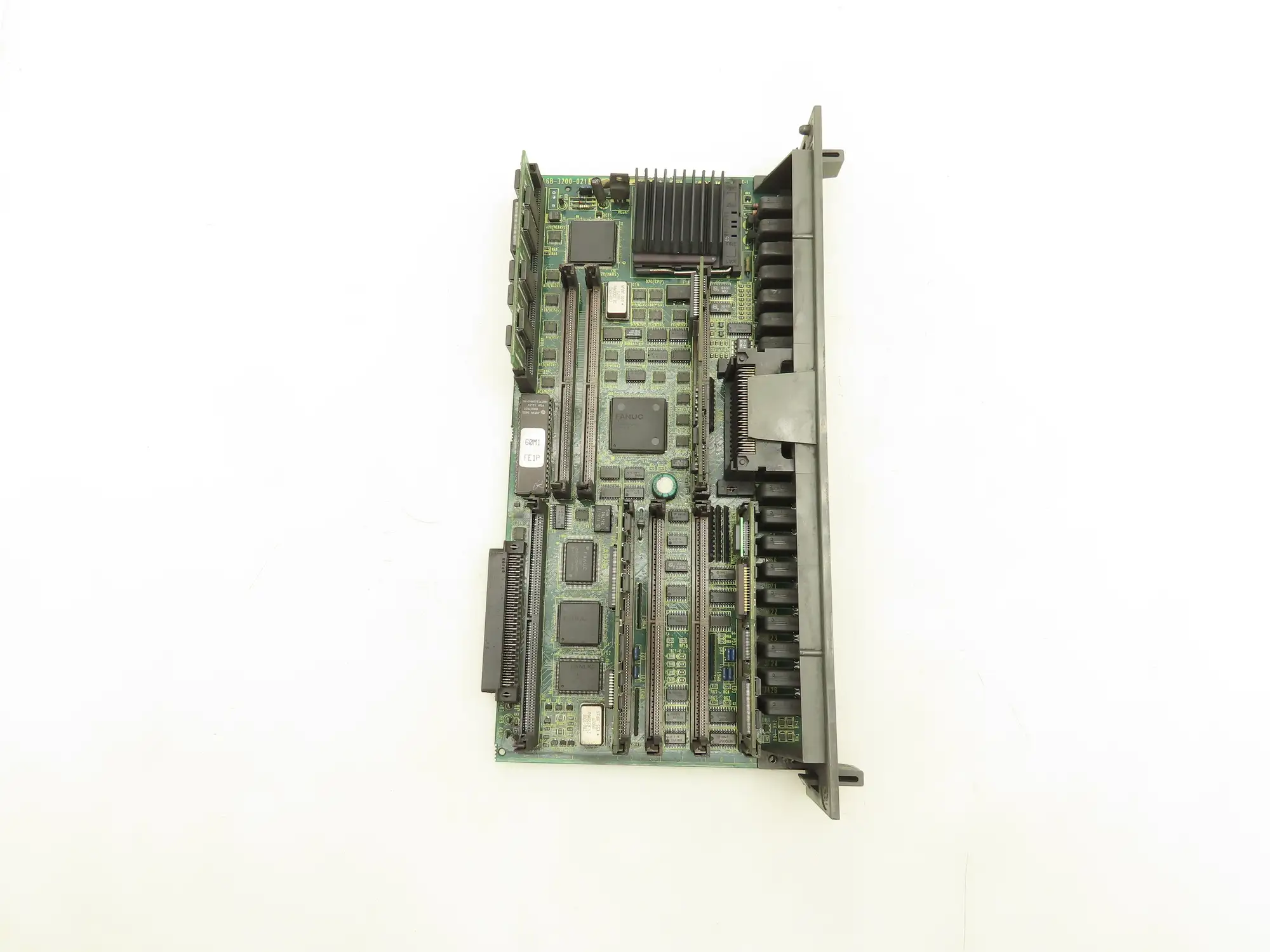 Fanuc A16B-3200-0219 Circuit Board Slot Card Module w/Daughter Boards