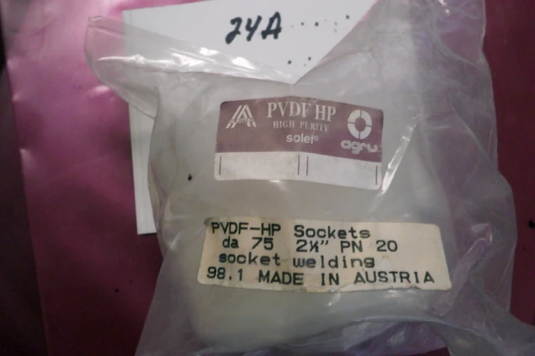 New | in-Stock Agru Agru PN20  PVDF-HP da 75  2 1/2 " Socket Welding Medical Equipment - Other Arizona US | ASSET CONVERSION SPECIALISTS, INC. #307980
