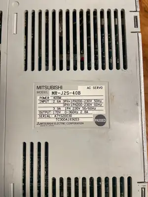 USED Mitsubishi Electric Mitsubishi Electric MR-J2S-40B