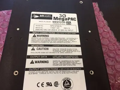 VICOR MP2-5706EL MEGA PAC POWER SUPPLY