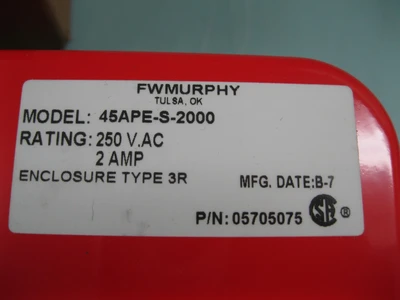 NEW Murphy 45APE-S-2000
