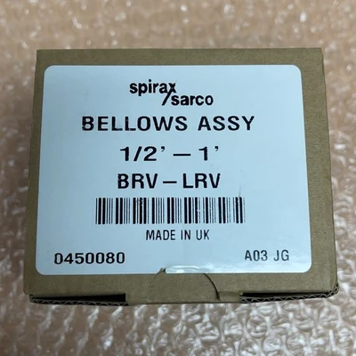 NEW Spirax Sarco 1/2’-1’ BRV-LRV