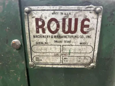 USED ROWE BGY-20-15