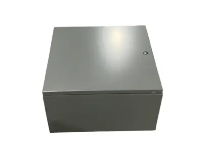 New | in-Stock Hoffman Single Door Enclosure, Gray Steel, 20 x 20 10", 37459 Electrical Boxes Michigan US | Maverick Industrial Sales #1441653