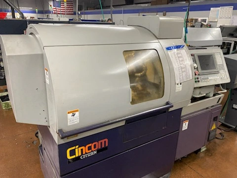 Used 2001 CITIZEN (MARUBENI CITIZEN-CINCOM) C16 VII Swiss Type Automatic Screw Machines Minnesota US | Machinesused.com #1518702
