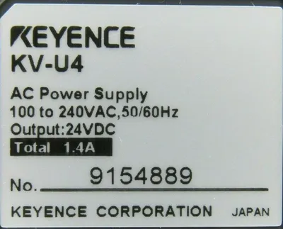 NEW KEYENCE KV-U4 POWER MODULE KVU4