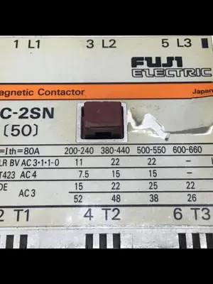 USED FUJI ELECTRIC SC-2SN 4NC2F0