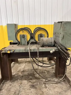 4,000 LB PANDJIRIS PIPER PIPE TANK TURNING ROLLS, DRIVE & IDLER: STOCK #23481
