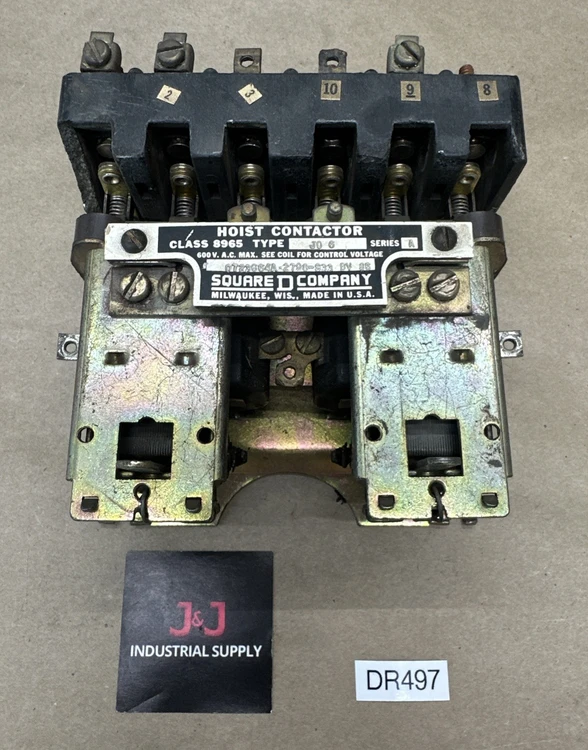 Used Square D 8965 J0-6 Contact Blocks | J&J Industrial Supply #546037
