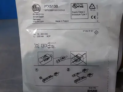 NEW EFECTOR IFM MKT3028BBPKG/G/0,5M/ZH/USMK5130