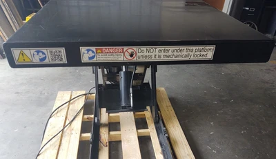 🔥 Autoquip Series 35 4000 lb Hydraulic Lift Table Platform 72"x34" 480VAC