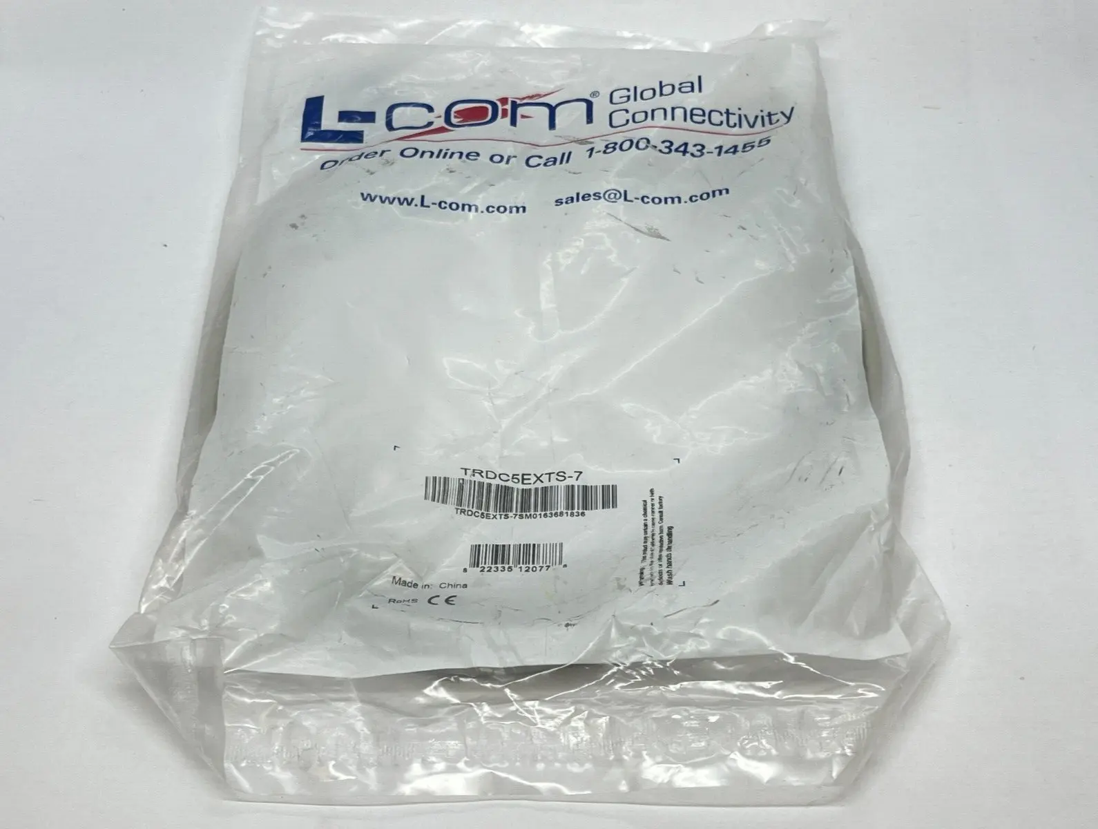 New | in-Stock L-com TRDC5EXTS-7 Cable & Wire Michigan US | Maverick Industrial Sales #1489955