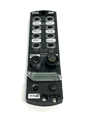 Used MURRELEKTRONIK IMPACT67 COMPACT MODULE, PROFINET, 16 DIG. IN, PLASTIC PLC Ethernet Equipment | Maverick Industrial Sales #1099128