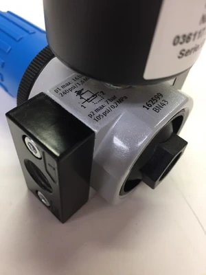 FESTO P1 MAX: 16BAR 240PSI/1,6MPa&FESTO 525725 Gauge *NEW*No Box