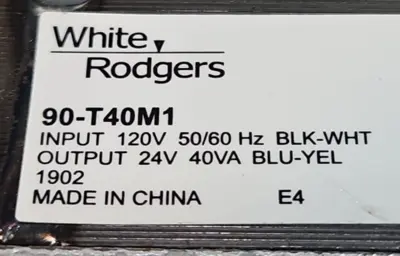 USED White Rodgers White Rodgers 90-T40M1