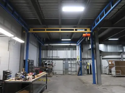 Used GORBEL 1 TON WORKSTATION CRANE Cranes (Misc) Wisconsin US | Lemke Machinery Sales #1494974
