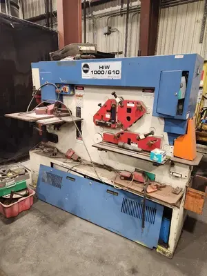 USED 2001 MUBEA HIW-1000/610