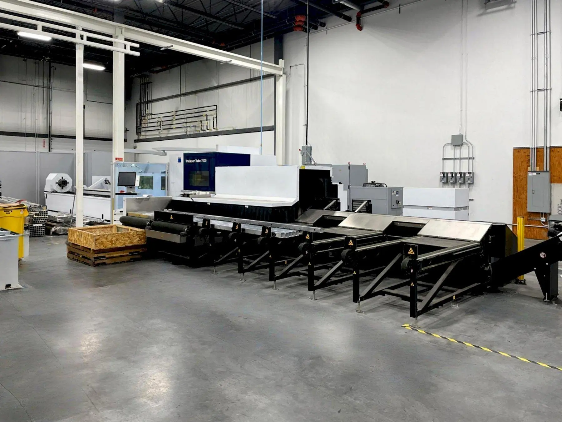 Used 2021 TRUMPF TRULASER TUBE 7000 FIBER Laser Cutters | Machine Factory Outlet #1267048