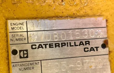 USED 1999 CATERPILLAR GEN SET 3412