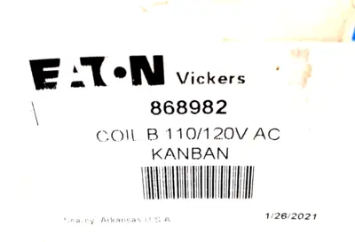 NEW EATON VICKERS 868982 COIL 110/120V AC