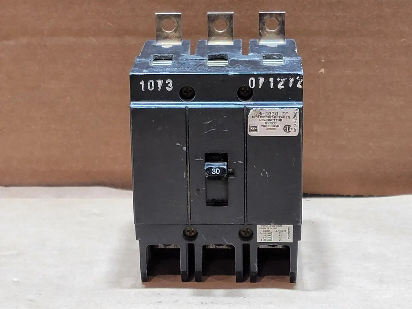 USED CUTLER-HAMMER GBH3030