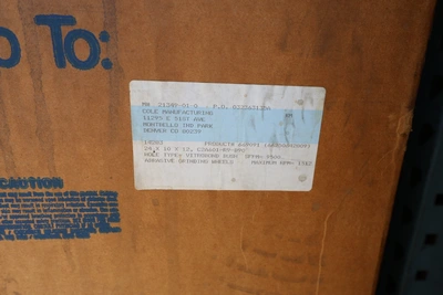 Used CINCINNATI MILACRON C2A601-R9-B90 Grinding Wheels Colorado US | Elevation Machine #1360589