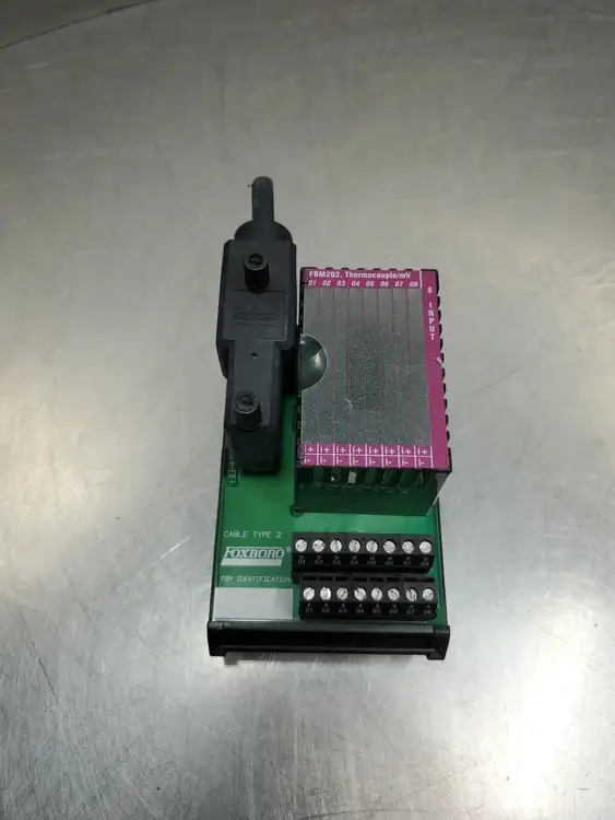 Used Foxboro FBM202 Thermocouple/mV Module (P0916AC) PLC Input & Output South Carolina US | Palmetto Automation #1541132