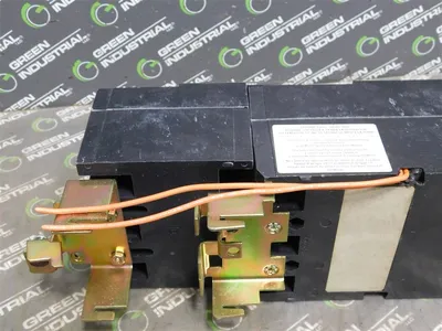 Square D KI36225G I-Limiter Circuit Breaker & GFM250KA Ground Fault Module Used