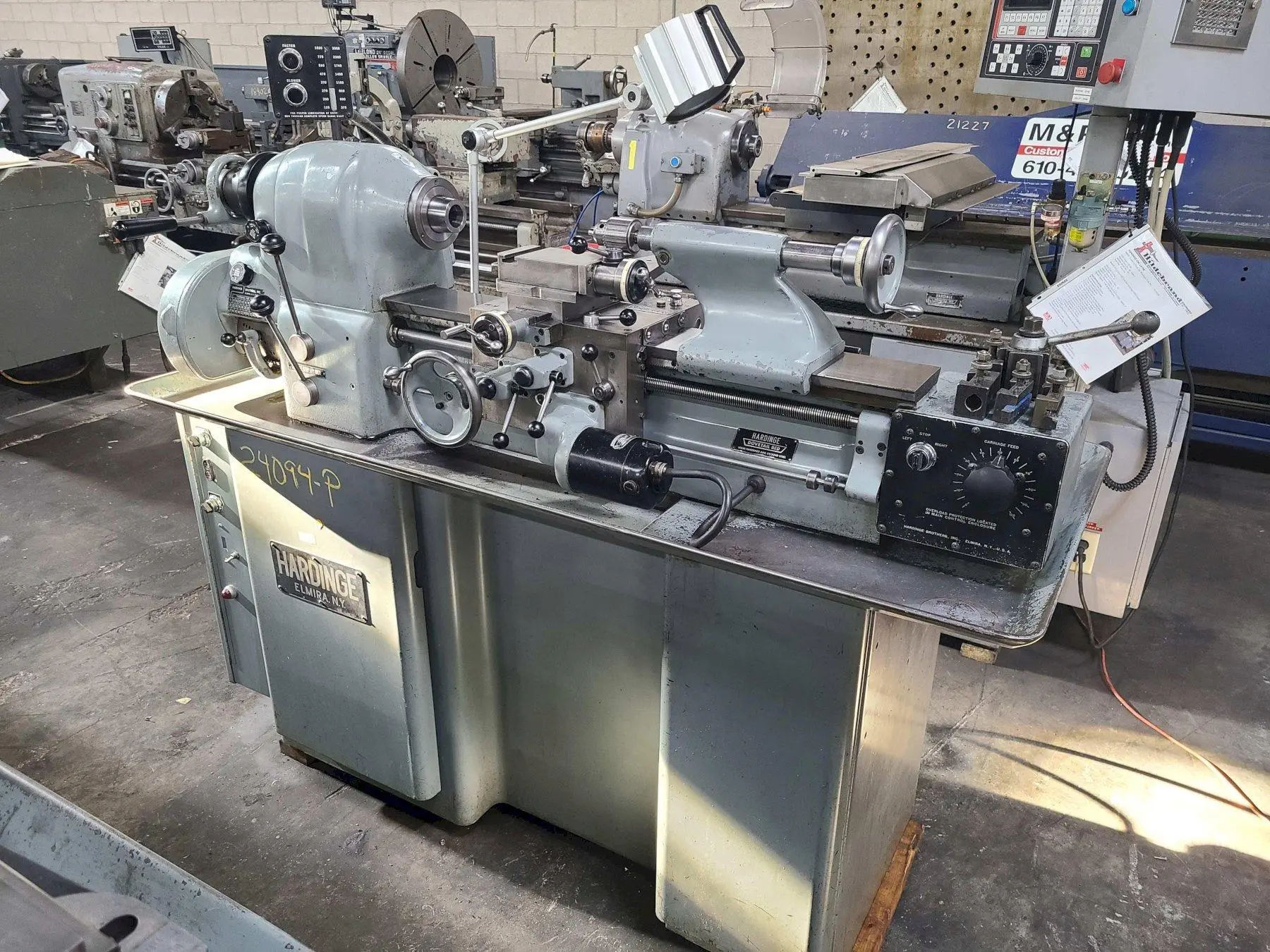 USED 1960 HARDINGE HLVH-BK
