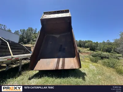 Used 1979 CATERPILLAR 769C Dump trucks California US | Proxy Equipment #1388854