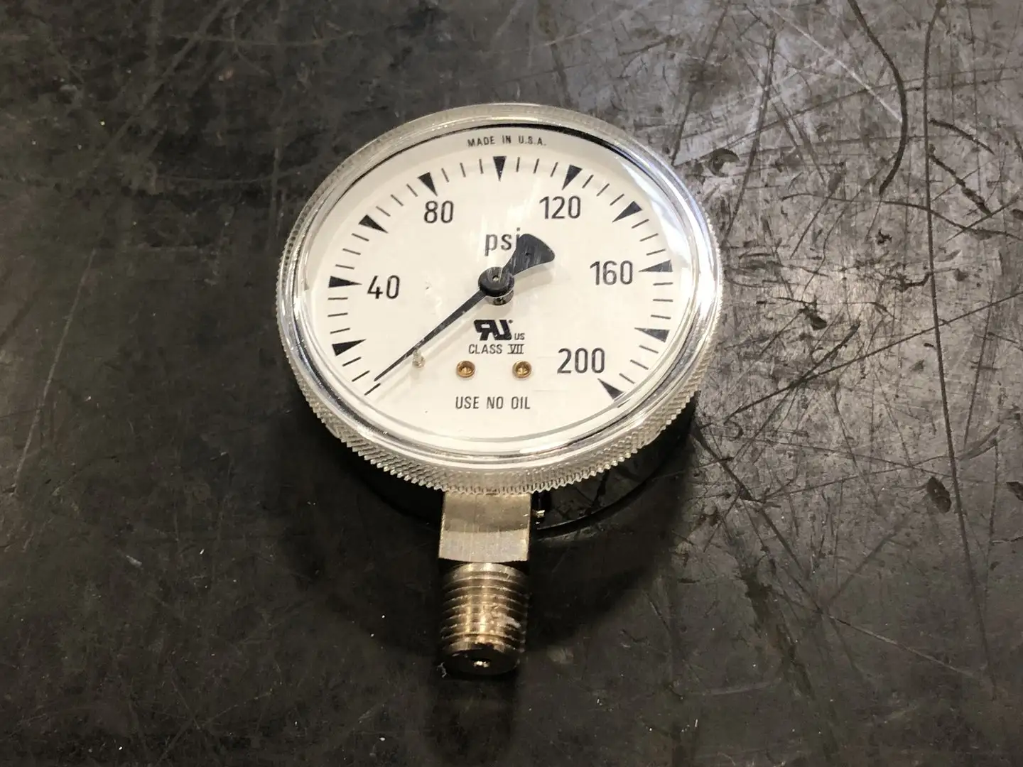 Pressure Regulator Gauge 0-200 psi