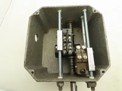 Rotary Cam Limit Switch Snap-Acting Each End 20 Rotations Adjustable 1/2" Shaft