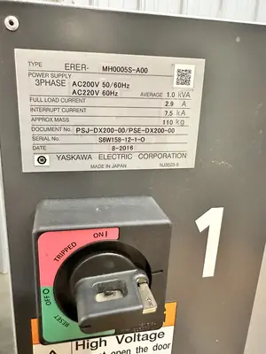 USED 2016 YASKAWA MOTOMAN MH5SII