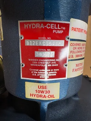 HYDRA-CELL D12EKCTSFECA Pumps & Hydraulics | ESS Industrial Equipment Sales (8)
