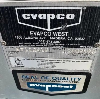 USED EVAPCO AT 112-418