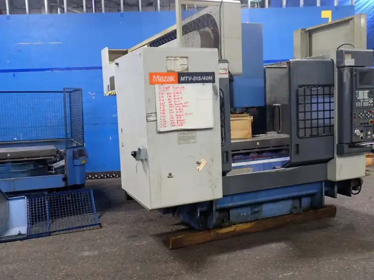Used 1998 MAZAK MTV515/40N Vertical Machining Centers Ohio US | HGR 24 #727147