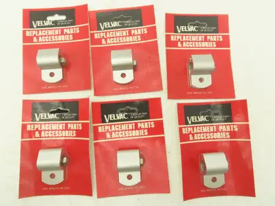 Velvac 704069 Clamp Kit 5/8" Round 5/16" Mounting Hole Aluminum Lot of 6