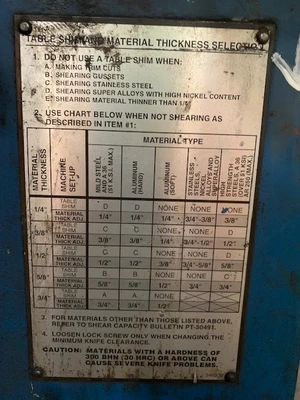 CINCINNATI-INC 6SE 12 Power Squaring Shears | Mohawk Machinery (11)
