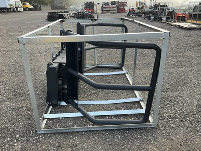 Used WOLVERINE BSH-12-75D SKID STEER BALE SQUEEZE HYDRAULIC ADJUSTABLE Bale Grabbers Michigan US | Miedema Asset Management Group #1579510
