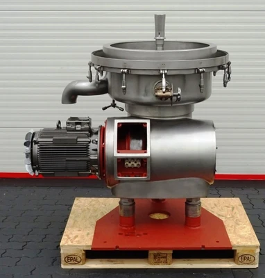 Alfa-Laval MRPX 214 TGV-74 warm milk separator, 316SS.