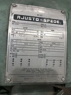 USED 1970 MINSTER MINSTER B1-32 PRESS