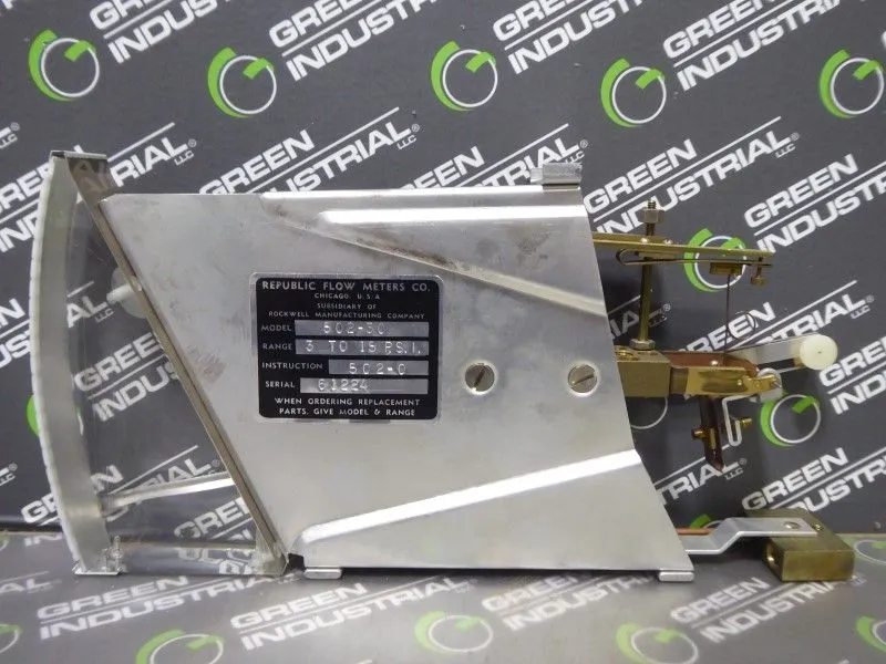 USED REPUBLIC FLOW METERS CO. 502-30