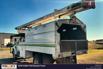 Used 2010 FORD F750 BUCKET TRUCK Bucket (boom) trucks North Dakota US | Proxy Equipment #1378038