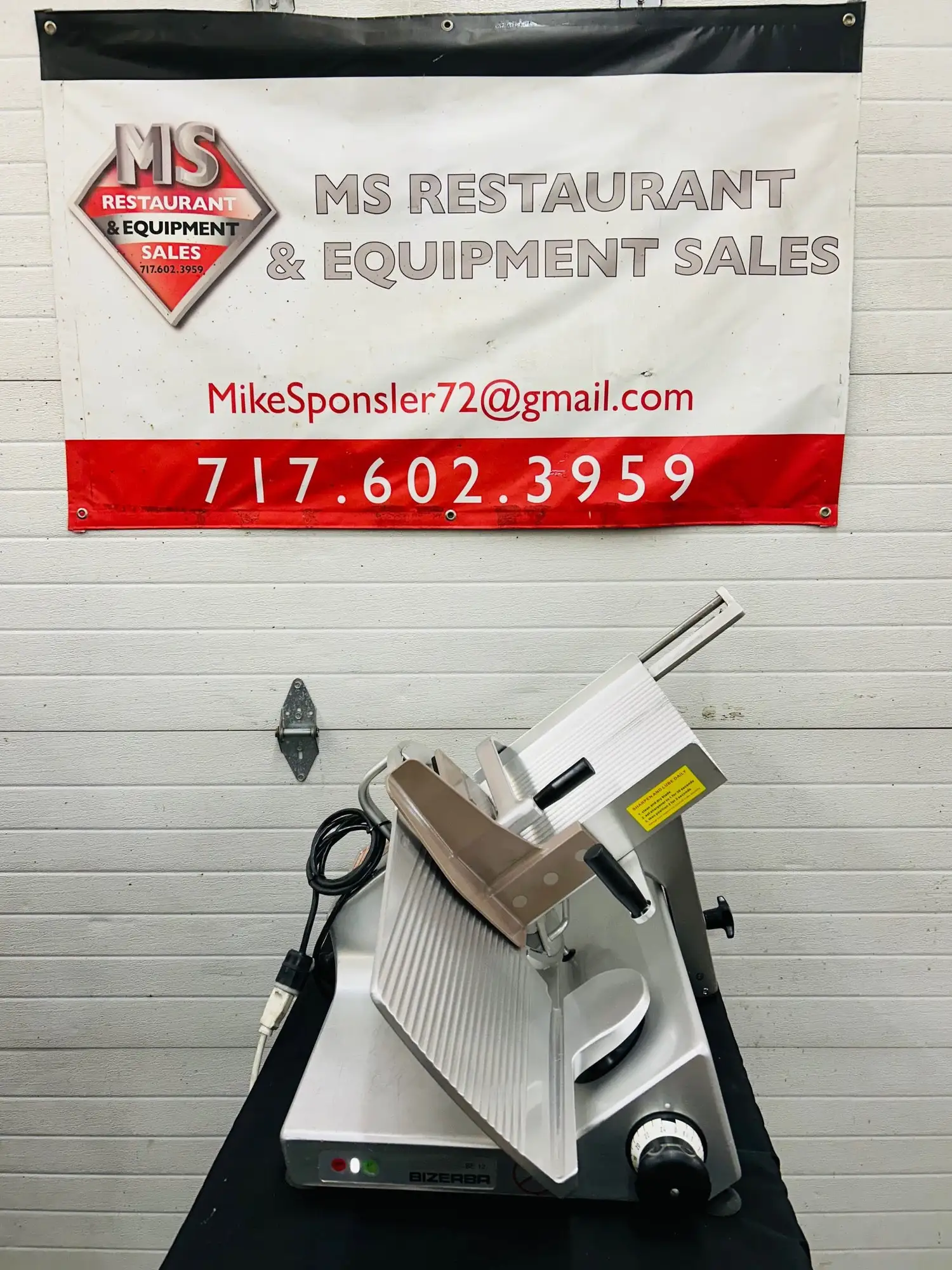 Bizerba SE12 Commercial Deli Meat Slicer Fully Refurbished Tested and Working