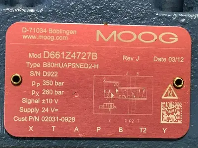 USED MOOG D661Z4727B